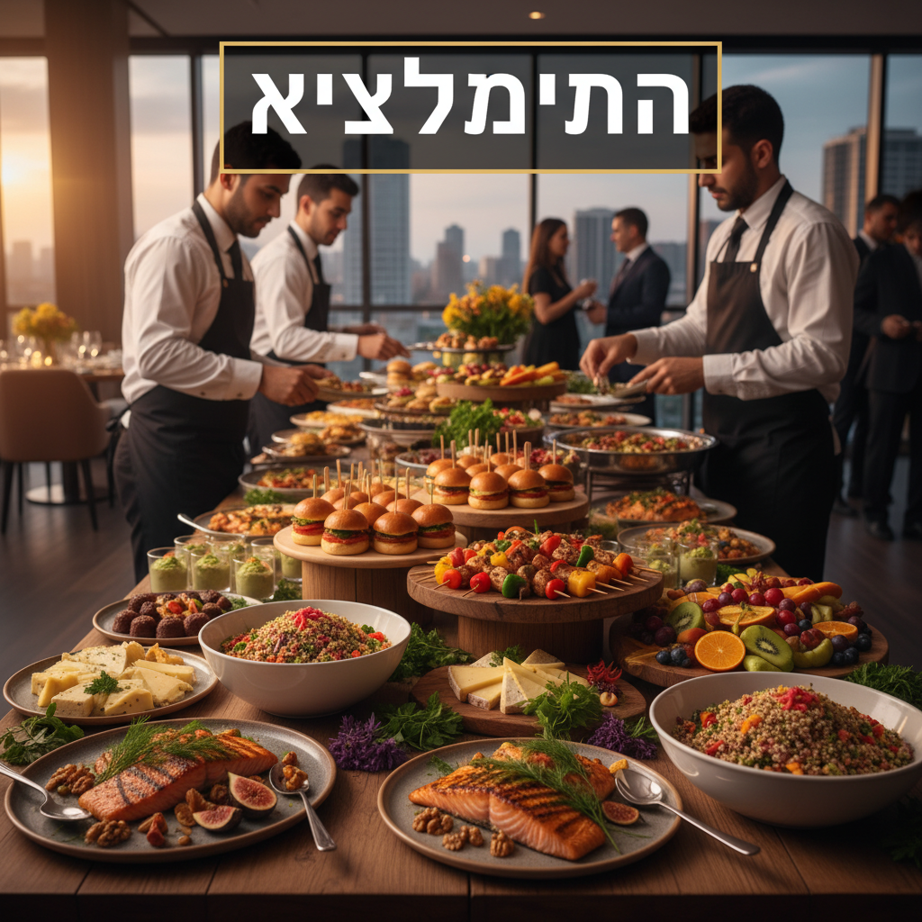 מדריך: קייטרינג חלבי כשר בת ים ופ"ת לאירוע מושלם – צמצום לחצים ותקציב שפוי